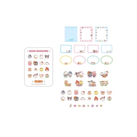 Stray Kids - SKZOO x SANRIO CHARACTERS - TIN CASE STICKY NOTE SET