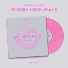 [LP] ATEEZ - GOLDEN HOUR : Part.5 - Mini Album Vol.14 (Pink LP Ver.)