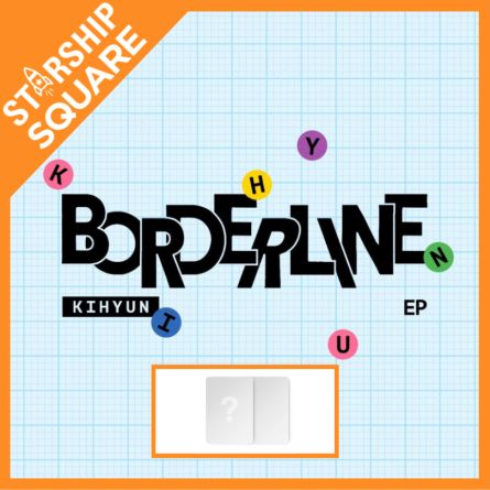 [SET BONUS STSQ] KIHYUN (MONSTA X) - BORDERLINE - EP Album (Digipack Ver.)