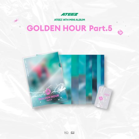 ATEEZ - GOLDEN HOUR Part.5 [POP-UP Store] - L-Holder Photo Set