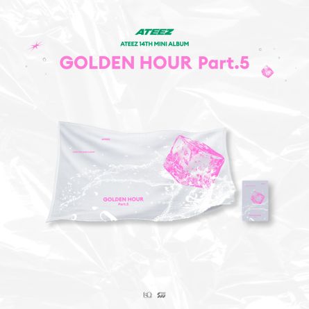 ATEEZ - GOLDEN HOUR Part.5 [POP-UP Store] - Slogan Towel
