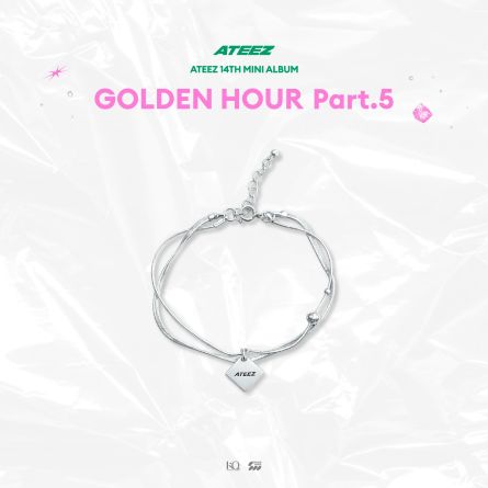 ATEEZ - GOLDEN HOUR Part.5 [POP-UP Store] - 925 Silver Bracelet