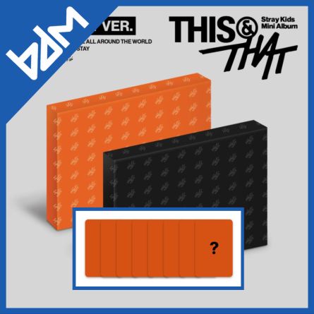 [POB BDM] Stray Kids - THIS & THAT - Mini Album Vol.10 (Photobook Ver.)