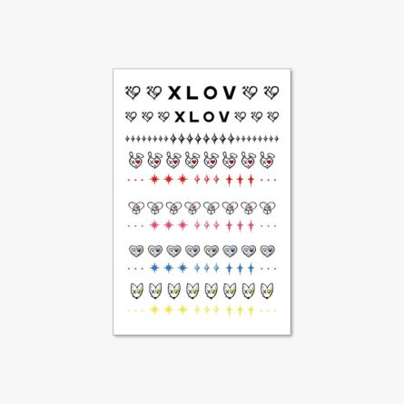 XLOV - 2026 XLOV ASIA TOUR 'Serving-X' OFFICIAL MD - Nail Stickers