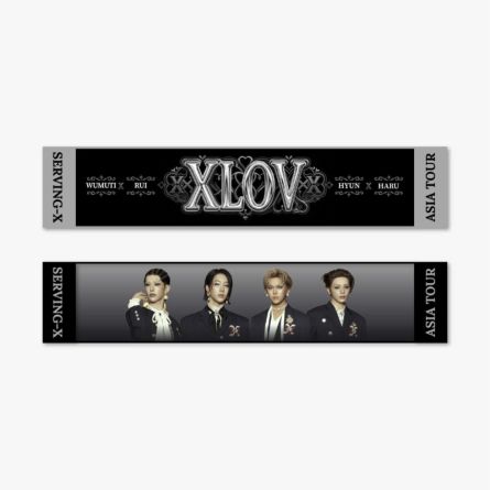 XLOV - 2026 XLOV ASIA TOUR 'Serving-X' OFFICIAL MD - Towel Slogan