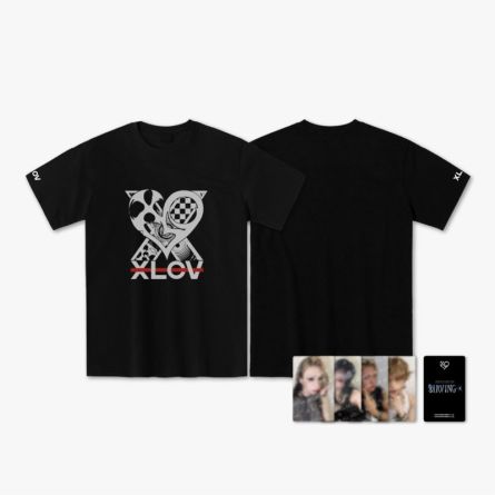 XLOV - 2026 XLOV ASIA TOUR 'Serving-X' OFFICIAL MD - Oversized Short Sleeve T-shirt