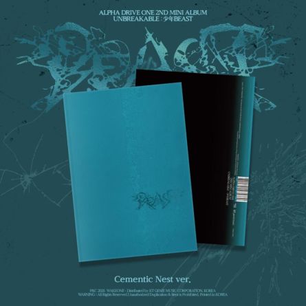 ALPHA DRIVE ONE - UNBREAKABLE : 少年BEAST - Mini Album Vol.2 (Cementic Nest Ver.)
