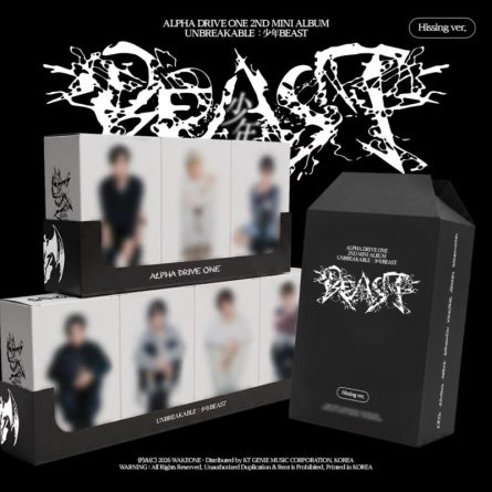 [MEMBER] ALPHA DRIVE ONE - UNBREAKABLE : 少年BEAST - Mini Album Vol.2 (Hissing Ver.)
