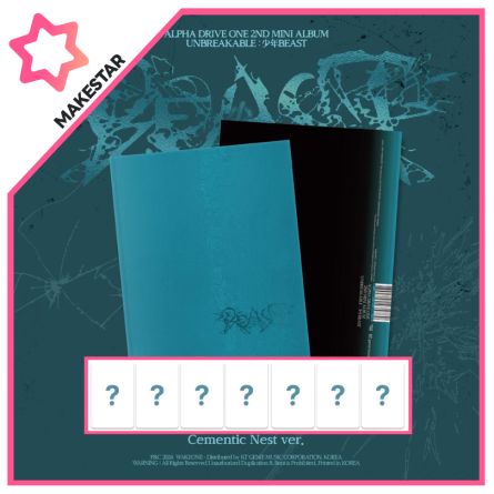 [POB MS] ALPHA DRIVE ONE - UNBREAKABLE : 少年BEAST - Mini Album Vol.2 (Cementic Nest Ver.)