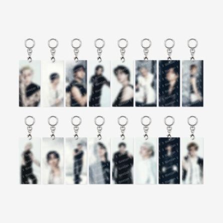 Stray Kids - World Tour [RUN IT SEOUL] MERCH : Secret Acrylic Keyring