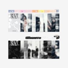 Stray Kids - World Tour [RUN IT SEOUL] MERCH : Postcard Book & Roll Sticker Set