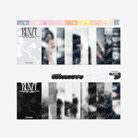 Stray Kids - World Tour [RUN IT SEOUL] MERCH : Postcard Book & Roll Sticker Set