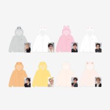 Stray Kids - World Tour [RUN IT SEOUL] MERCH : SKZOO Fleece Hood Zip-up