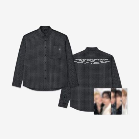 Stray Kids - World Tour [RUN IT SEOUL] MERCH : Check Shirt