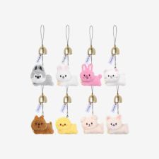 Stray Kids - World Tour [RUN IT SEOUL] MERCH : SKZOO Plush Door Bell Keyring