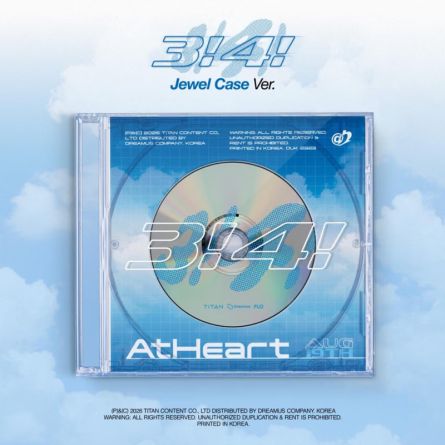 [JEWEL] AtHeart - 3!4! - Single Album
