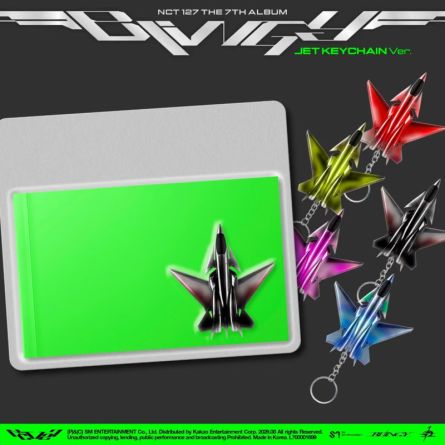[SMART] NCT 127 - BLINGY - Album Vol.7 (JET Keychain Ver.)