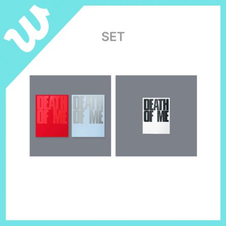 [SET POB WV] EVAN - DEATH OF ME - Mini Album Vol.1 (Photobook + Weverse)