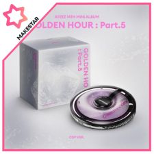 [MAKESTAR LUCKY DRAW] ATEEZ - GOLDEN HOUR : Part.5 - Mini Album Vol.14 (CDP Ver.)