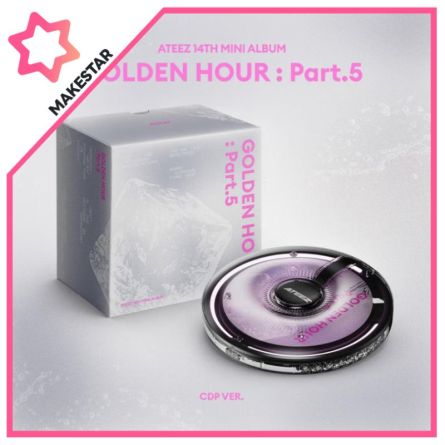 [MAKESTAR LUCKY DRAW] ATEEZ - GOLDEN HOUR : Part.5 - Mini Album Vol.14 (CDP Ver.)