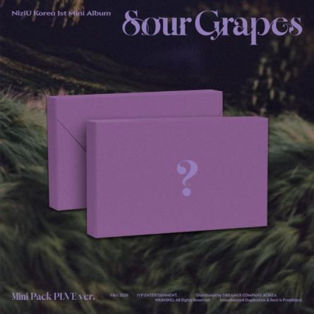 [PLVE] NiziU - Sour Grapes - Korea Mini Album Vol.1 (Mini Pack ver.)