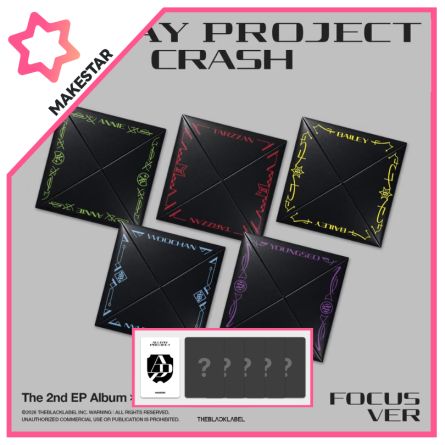 [POB MS] ALLDAY PROJECT - CRASH - EP Album Vol.2 (FOCUS ver.)