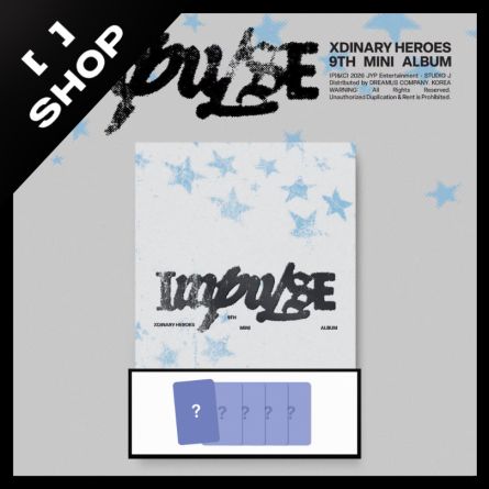 [POB FS] Xdinary Heroes - IMPULSE - Mini Album Vol.9 (POSTCARD BOOK Ver.)