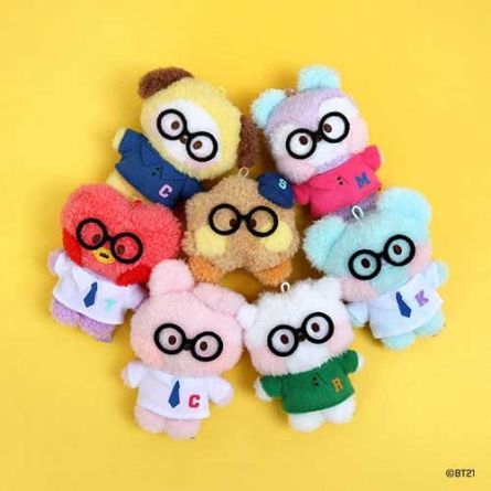 BT21 - MININI Plush Keyring [PREPPY]