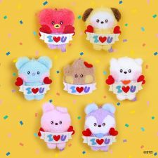 BT21 - MININI Plush Keyring [ILOVEU]