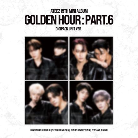 [UNIT] ATEEZ - GOLDEN HOUR : Part.6 - Mini Album Vol.15 (DIGIPACK UNIT Ver.)