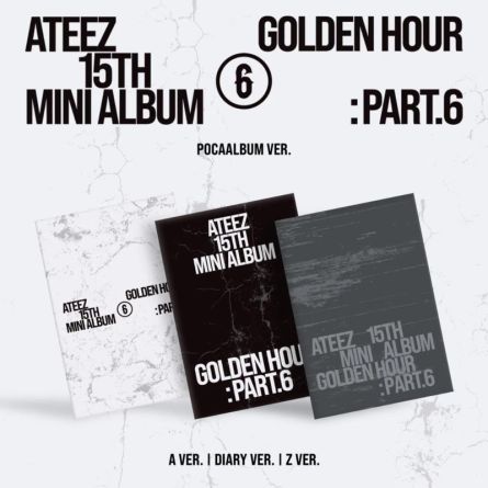 [POCA] ATEEZ - GOLDEN HOUR : Part.6 - Mini Album Vol.15