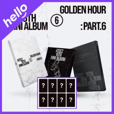 [POB HL] ATEEZ - GOLDEN HOUR : Part.6 - Mini Album Vol.15 (Photobook Ver.)