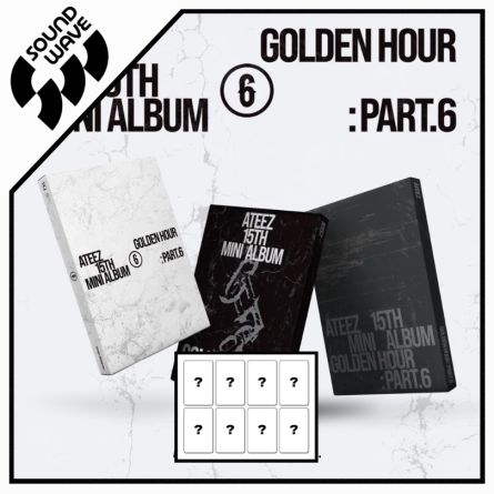 [POB SW] ATEEZ - GOLDEN HOUR : Part.6 - Mini Album Vol.15 (Photobook Ver.)
