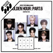 [POB SW] ATEEZ - GOLDEN HOUR : Part.6 - Mini Album Vol.15 (DIGIPACK Ver.)