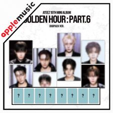 [POB AM] ATEEZ - GOLDEN HOUR : Part.6 - Mini Album Vol.15 (DIGIPACK Ver.)