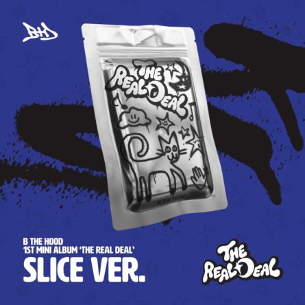 [QR] B THE HOOD - THE REAL DEAL - Mini Album Vol.1 (SLICE Ver.)