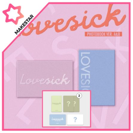 [SET POB MS] CHAERYEONG (ITZY) - Lovesick - Mini Album Vol.1 (Photobook Ver.)