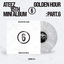 [LP] ATEEZ - GOLDEN HOUR : Part.6 - Mini Album Vol.15 (MARBLE Ver.)
