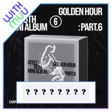 [POB WM] ATEEZ - GOLDEN HOUR : Part.6 - Mini Album Vol.15 (EARPHONE CHARM Ver.)