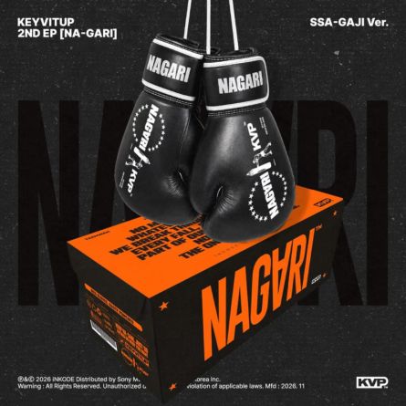 [BOX] KEYVITUP - NA-GARI - EP Album Vol.2 (SSA-GAJI Ver.)