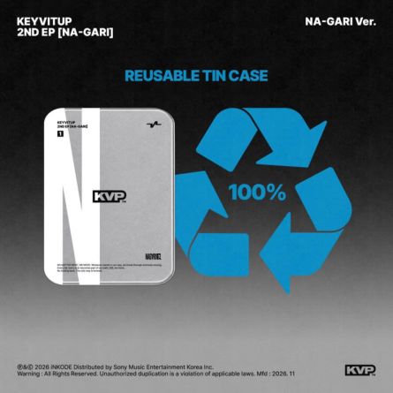[QR] KEYVITUP - NA-GARI - EP Album Vol.2 (NA-GARI Ver.)