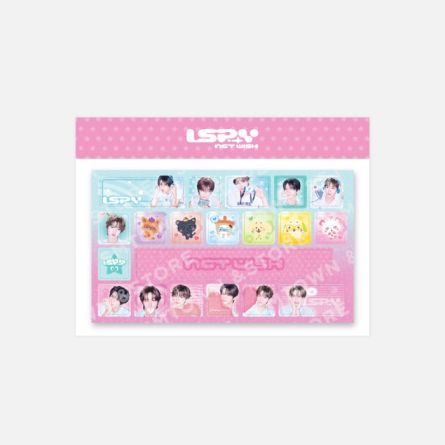 NCT WISH - <I SPY> POP UP 'WISH LAND' MD - KEYBOARD STICKER